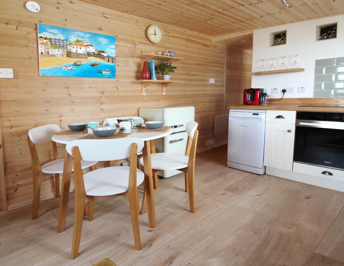 Scandi Cabin On A Hill, With Stunning Panoramic Views Ludgvan Exterior foto